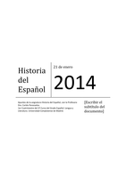 Historia del Español