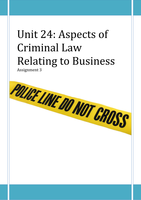 Unit 24 Aspects of the Legal System P5 M3