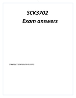 SCK3702 Compiled Memo