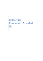 estructura economica mundial
