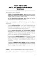 Asignatura completa de ECONOMÍA DEL SECTOR PÚBLICO I