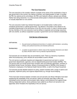 GOVP2 Core Executive & Civil Service Notes- FULL