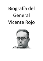 Biografía del General Vicente Rojo