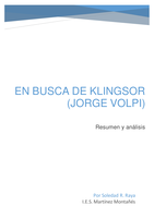 Resumen y análisis de la novela: ¨En busca de Klingsor¨ (J. Volpi)