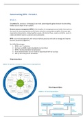 Business Process Management - Samenvatting week 1 t/m 7