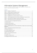 Summary Information Systems Today - 7th edition Valacich & Schneider (Grade Exam: 9.5)
