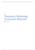 Summary Marketing - Premaster Marketing Management