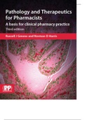 Greene Pathology and Therapeutics for Pharmacists 3rd Ed