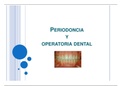 Operatoria dental y periodoncia