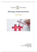 Summary Strategy Implementation