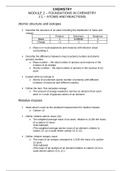 Entire As level Chemistry OCR module pack