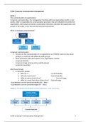 Corporate Communication Management summary