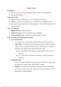 Intro Psych Notes Chapters 9-12