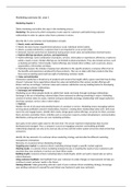 BO Marketing summary Y1Q1 Philip Kotler principles of marketing 7th European edition