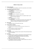 Hospitality and Tourism Full Midterm Study Guide
