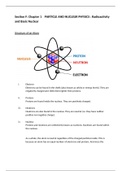 PARTICLE AND NUCLEAR PHYSICS: Radioactivity and Basic Nuclear