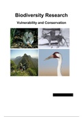 Biodiversity and Conservation (Sample Case Study)