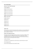 Paper 1 revision AQA English Language 9-1 GCSE