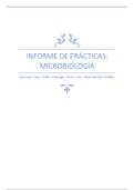 Informe practicas laboratorio Microbiologia