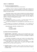 Tema 9 LA PROPIEDAD Derecho Romano