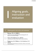PDF Summary Instructional Design and Evaluation WK1234567
