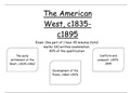 American West GCSE revision guide
