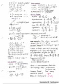 MATH 226 Calculus III Multiple Variable Calculus Cheat-Sheet