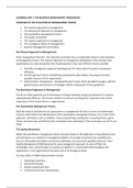 Extensive Summary Notes for MNB2601 Business Management by Portfolio)