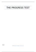 Complete summary - Progress test (incl. all BE parts)