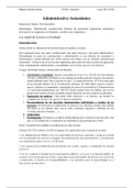 Apuntes Derecho Público Autonómico. Administrativo