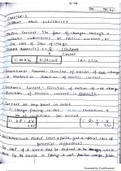 Current And Electricity Notes