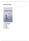 Sonny Boy, Annejet van de Zuijl - boekverslag 