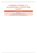3.6 Occupational Health and Safety Problem 2 2018/2019