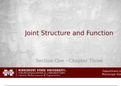 Joint Structure and Function