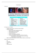 Samenvatting oogheelkunde HC6 - traanfysiologie 2