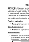 Introduction to Physiology1