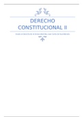 Derecho Constitucional II