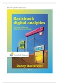 Samenvatting basisboek digital analytics   online marketing de essentie