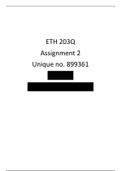 ETH203Q Assignment 2