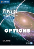 Física - Cambridge - OPCIONES ELECTIVOS