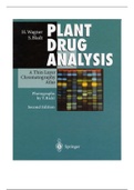 Plant drug analysis