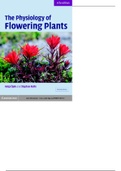 The Physilogy of Flowering Plants 