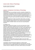 Lecture notes History of Psychology Groningen University, Psychology year 1 