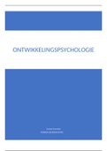 Ontwikkelingspsychologie 1 samenvatting (7e editie)