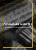 Organisatieontwerp - Het nieuwe organiseren - Kuipers, van Amelsvoort, Kramer