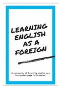 Aprende inglés como extranjero