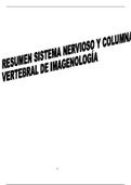 Resumen Imagenología Sistema Nervioso y columna vertebral