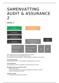 Samenvatting Audit en Assurance 2
