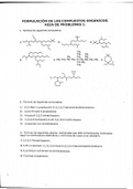 Formulación química orgánica