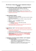NR293 Exam 3 Study Guide Final (Latest): Chamberlain College of Nursing (This is the latest version, download to score A)